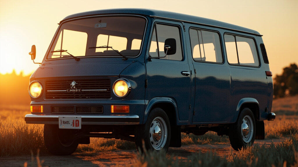 Découvrez le peugeot j9, fourgon utilitaire légendaire