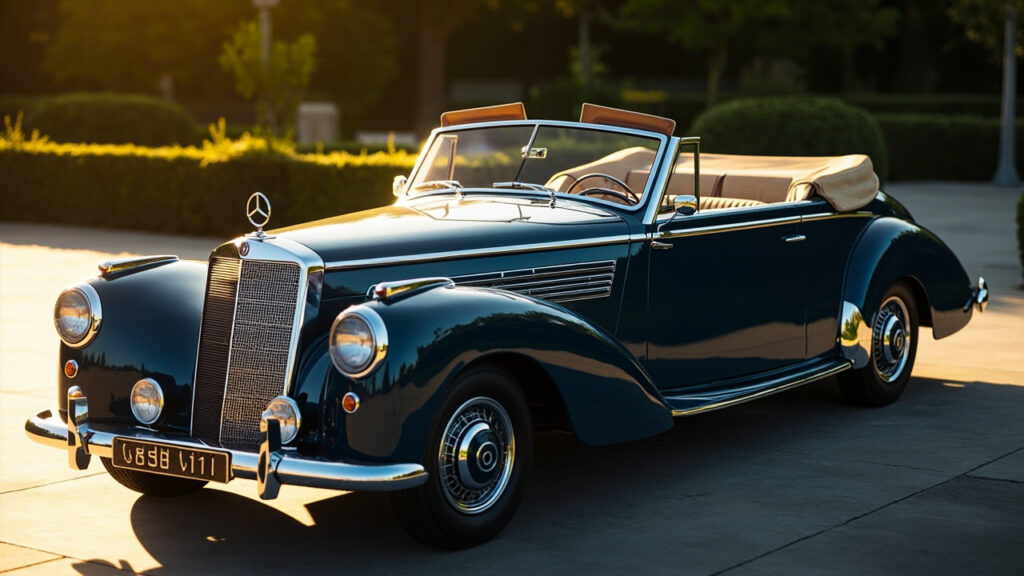 Mercedes benz w100 : une icône de luxe intemporel