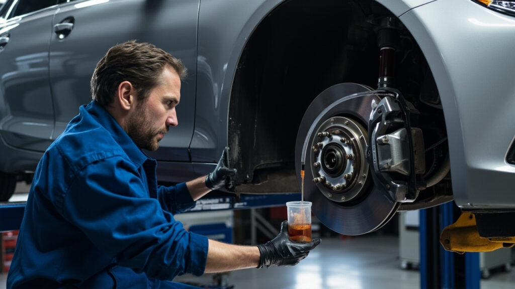 Frein mou apres purge : causes et solutions