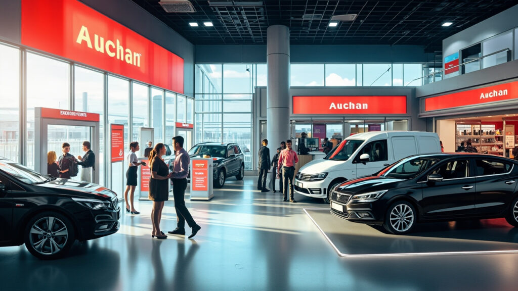 Location de véhicules chez Auchan: flexibilité pour tous vos besoins