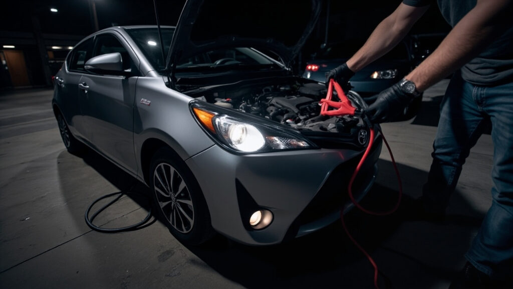 Démarrer une yaris hybride en panne de batterie : solutions et conseils
