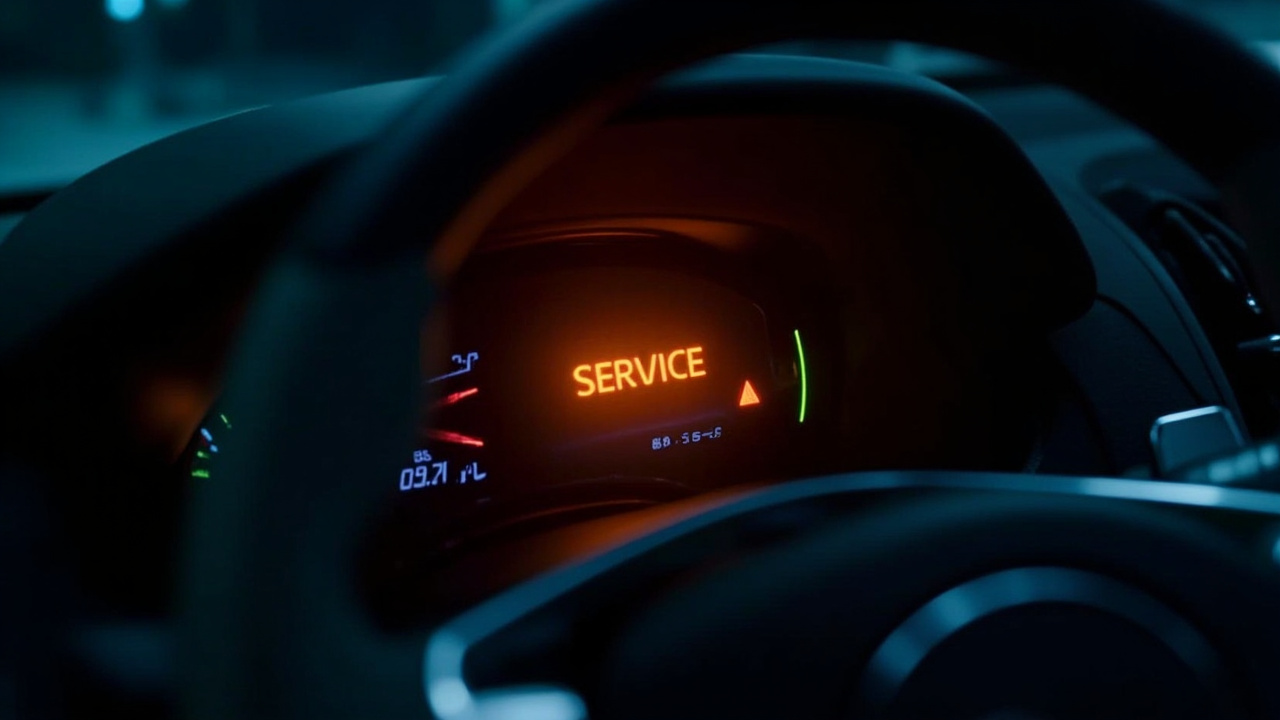 Que signifie le voyant de service et comment agir