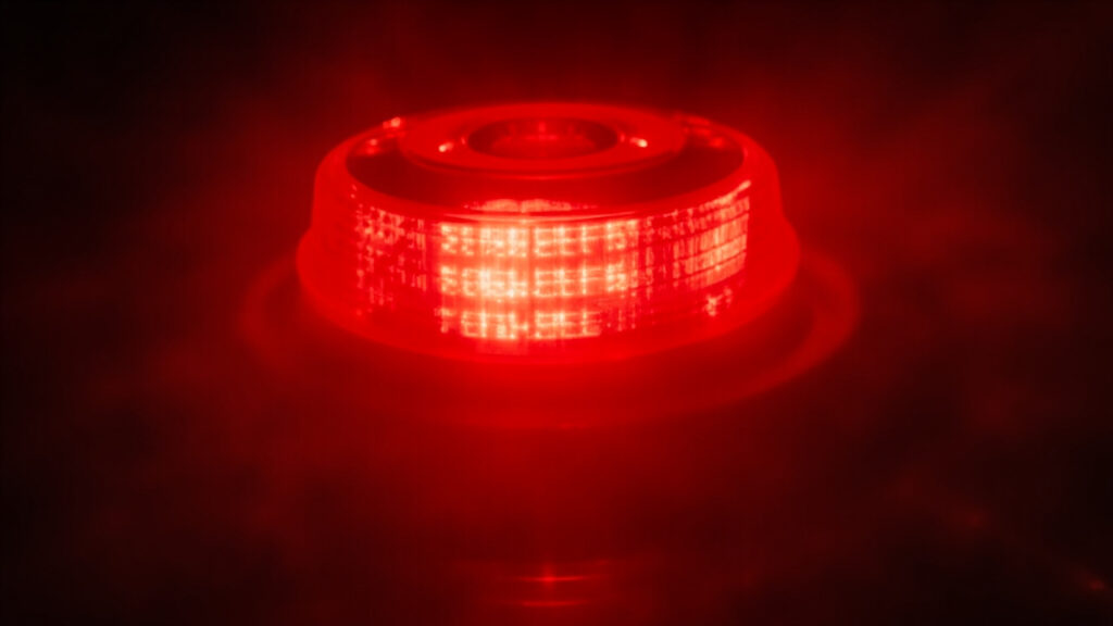 La couleur du voyant rouge : alerte de défaillance du système de freinage