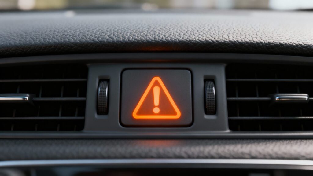 Que faire quand le voyant orange d'exclamation s'allume ? without any text