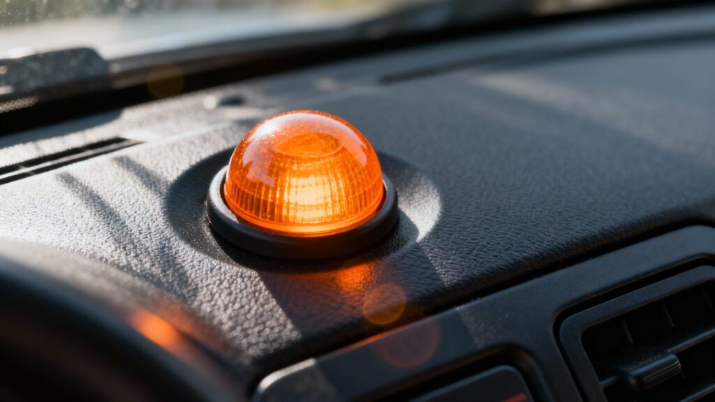 Voyant d'ampoule orange : que faire et pourquoi il s'allume without any text