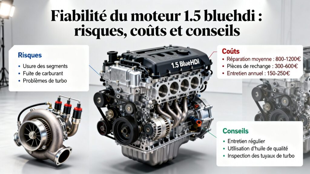 Fiabilité du moteur 1 5 bluehdi : risques, coûts et conseils with text