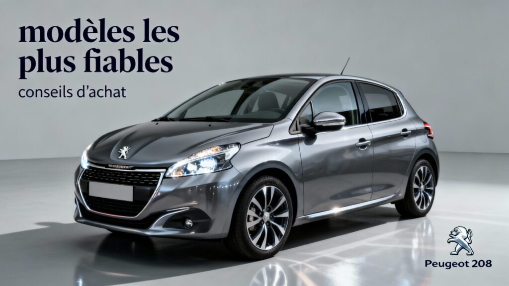 Peugeot 208 : modèles les plus fiables et conseils d'achat with text