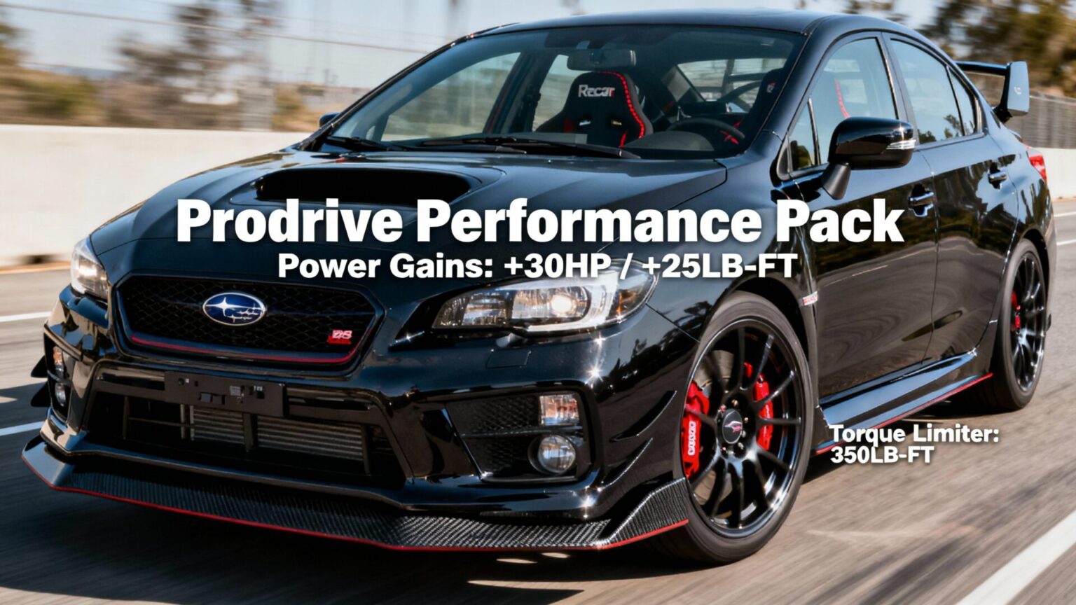 Le prodrive performance pack subaru : test et gains