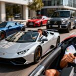 Quelles voitures conduisent les joueurs de football célèbres without any text