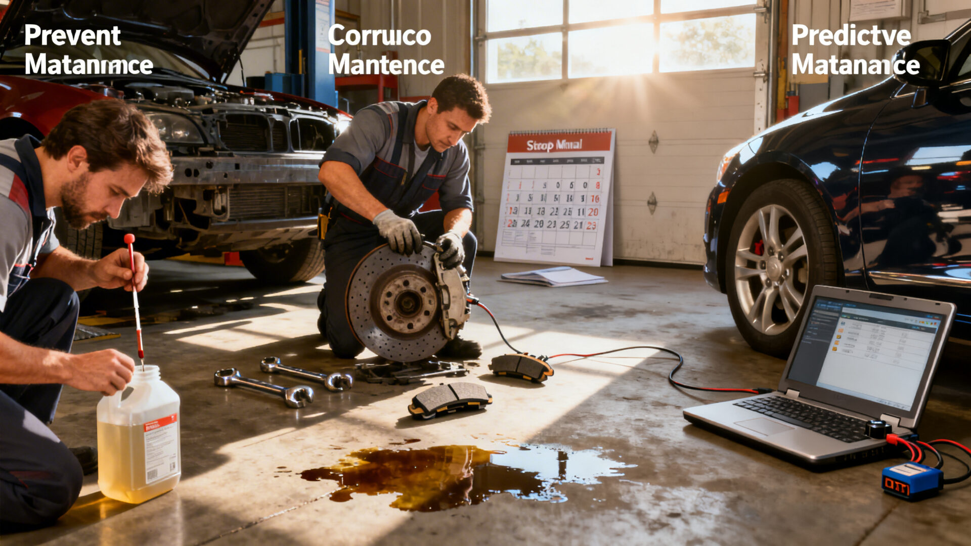 Quels sont les 4 types de maintenance ? Tout comprendre