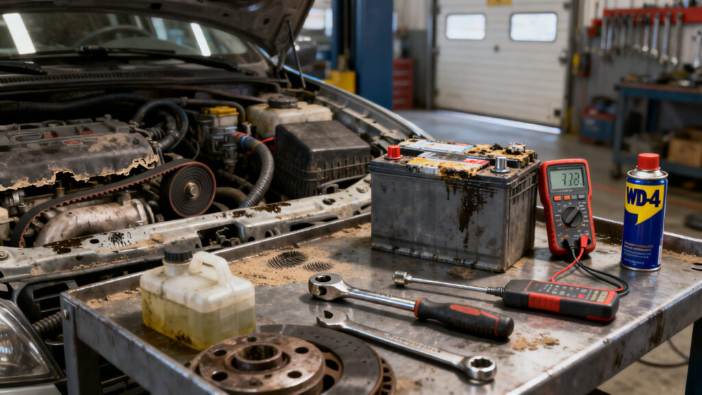 Prévenir les pannes auto : symptômes et réparations simples without any text
