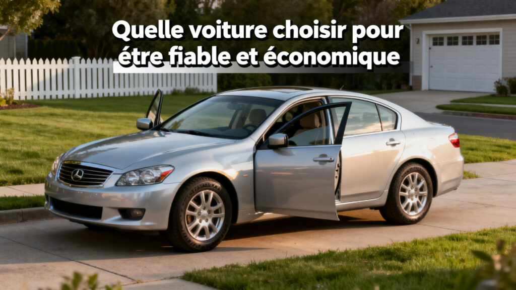 Quelle voiture choisir pour être fiable et économique with text