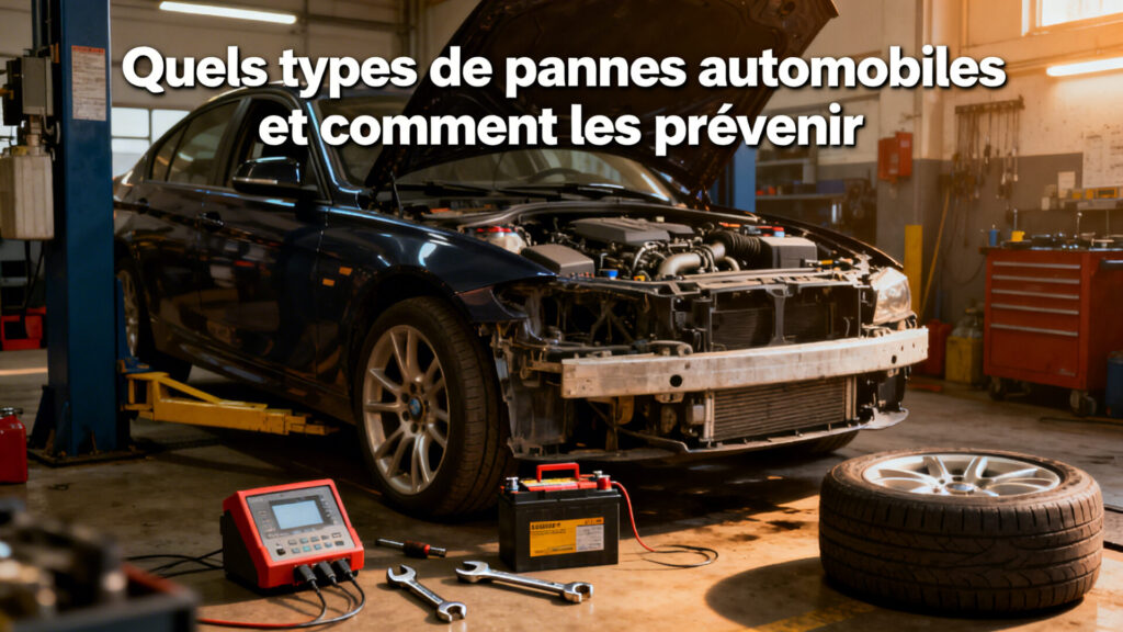 Quels types de pannes automobiles et comment les prévenir with text