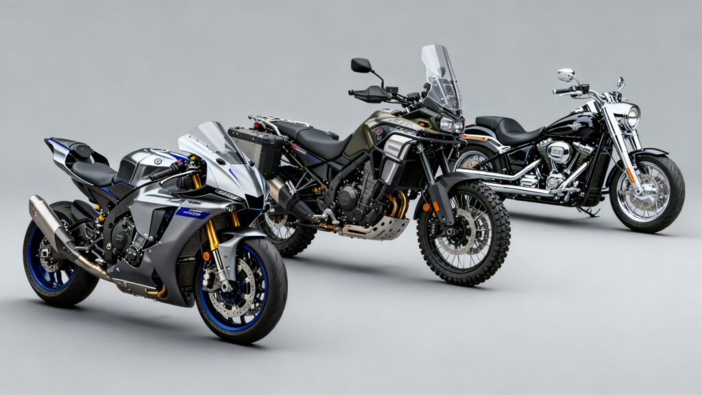 Les différents types de motos et comment les choisir without any text