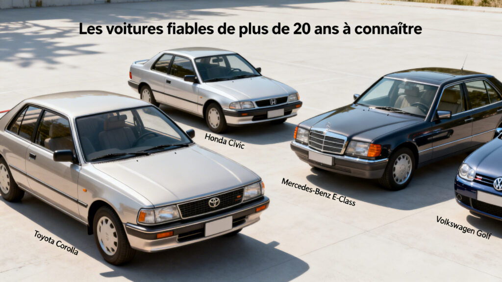 Les voitures fiables de plus de 20 ans à connaître with text