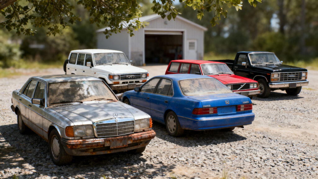 Les voitures fiables de plus de 20 ans à connaître without any text