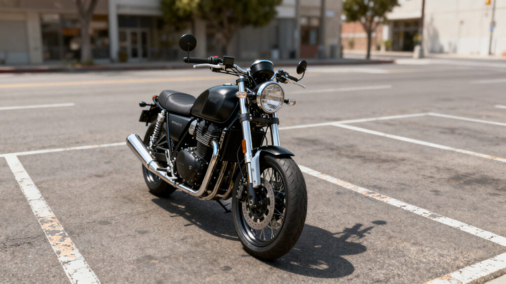 Peut-on garer une moto sur une place de voiture ? without any text