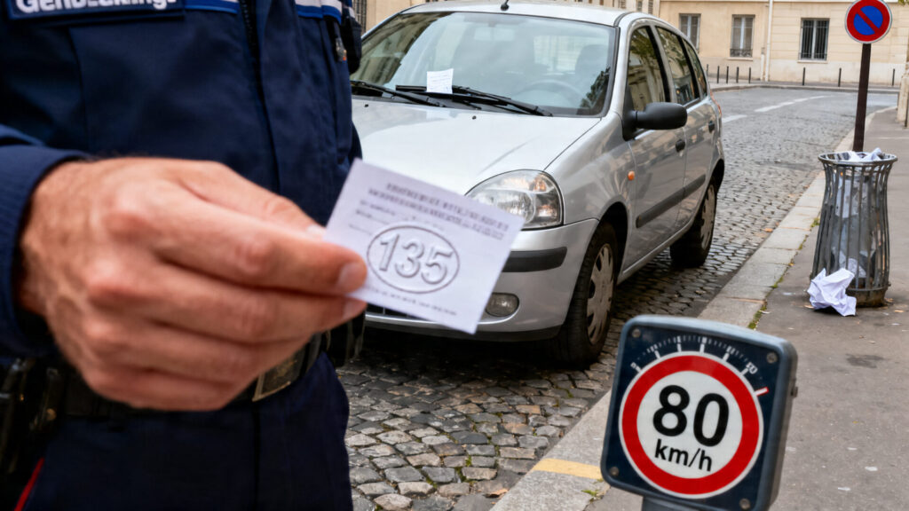 Amendes de 135 € : quelles infractions sont concernées ? without any text