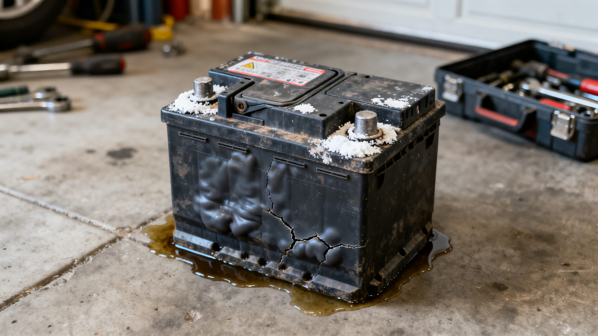 Comment reconnaître qu'une batterie de voiture est en fin de vie without any text