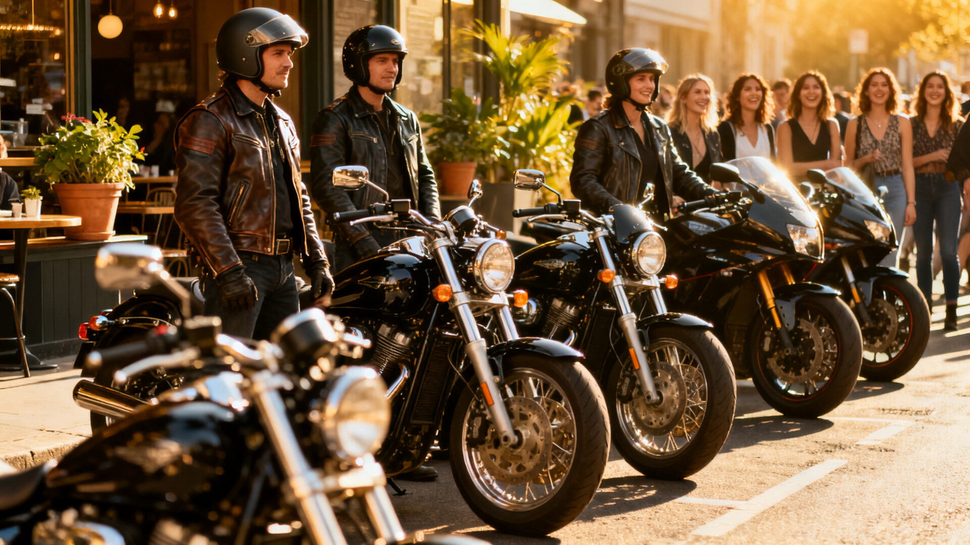 Les motards plaisent-ils aux femmes ? without any text