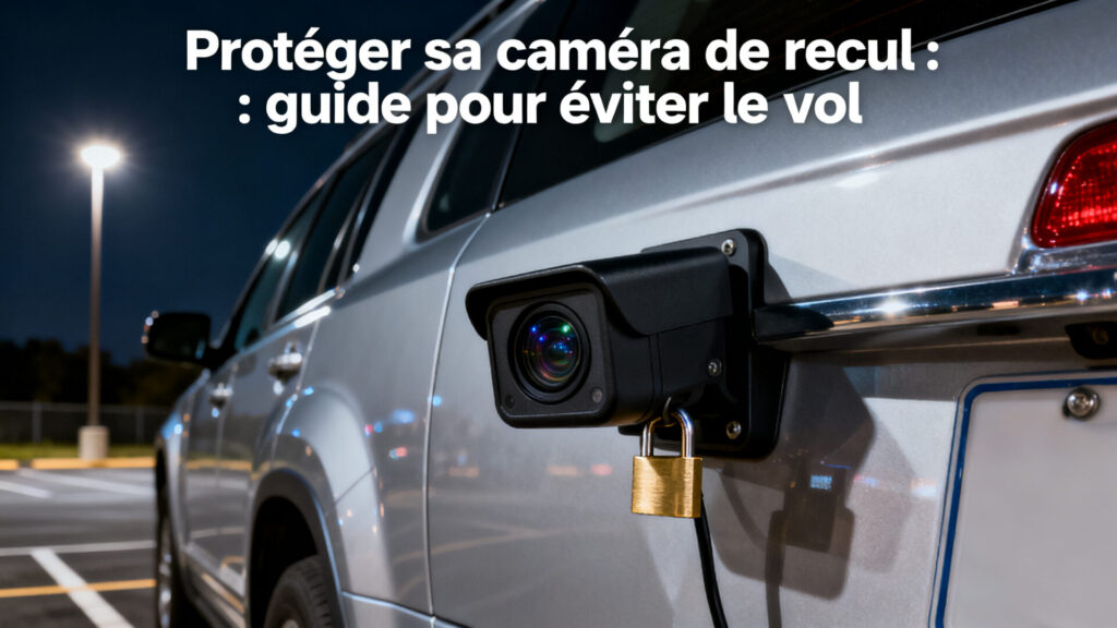 Protéger sa caméra de recul : guide pour éviter le vol with text