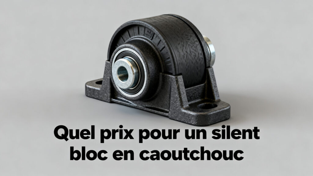 Quel prix pour un silent bloc en caoutchouc with text