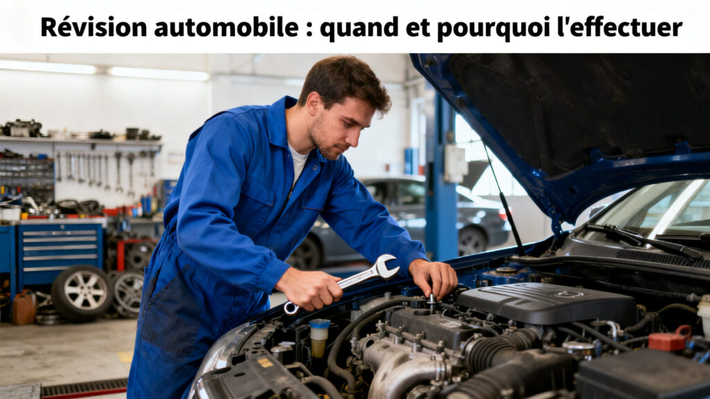 Révision automobile : quand et pourquoi l'effectuer with text
