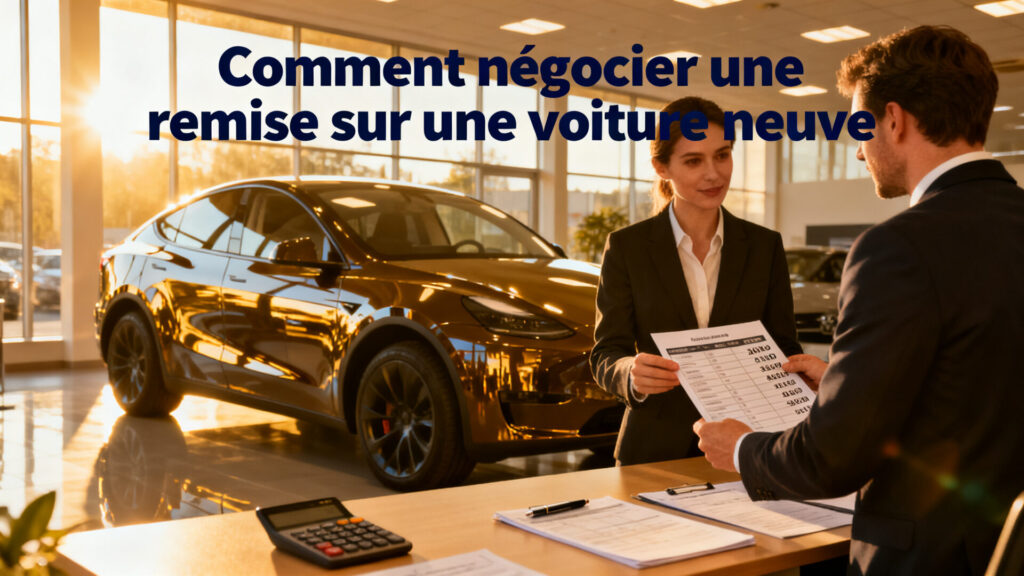 Comment négocier une remise sur une voiture neuve with text