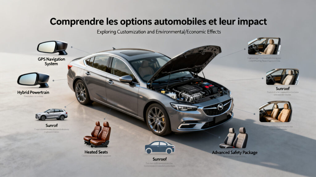 Comprendre les options automobiles et leur impact with text