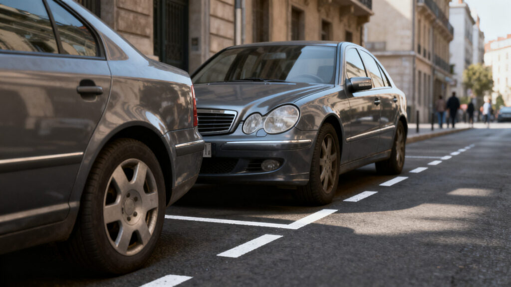 Différence entre stationnement gênant et très gênant without any text
