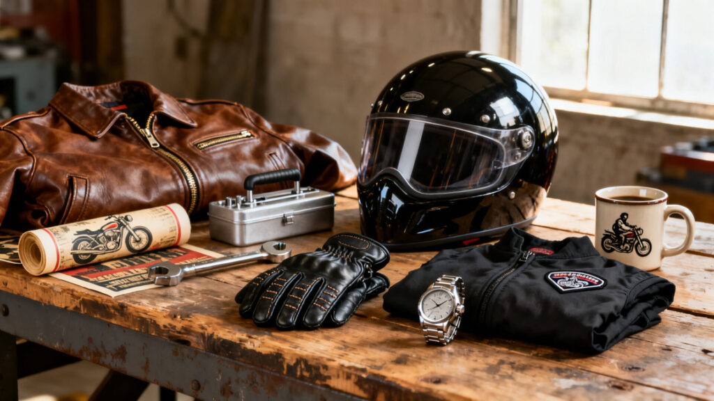 Idées de cadeaux pour faire plaisir à un motard without any text