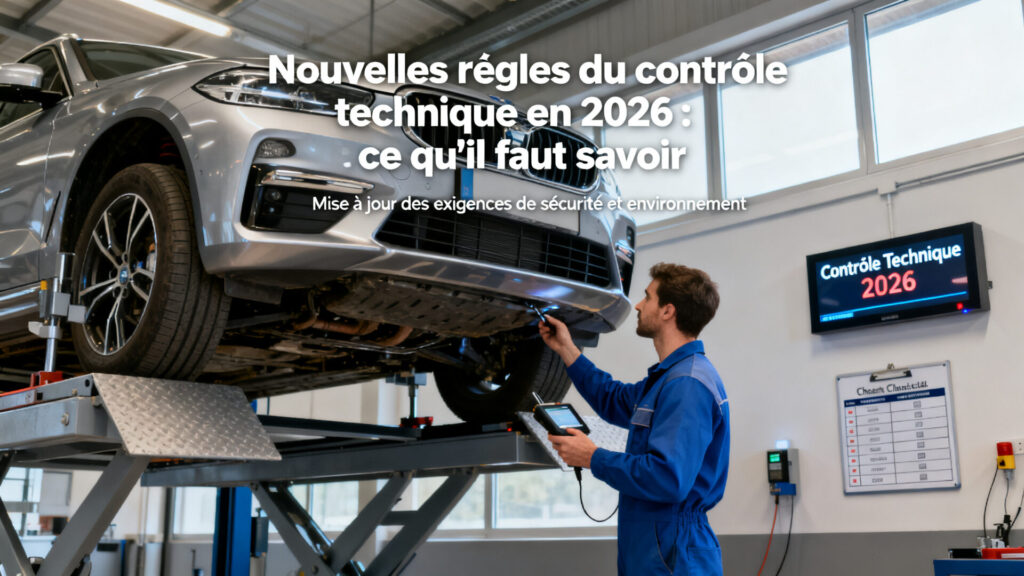 Nouvelles règles du contrôle technique en 2026 : ce qu'il faut savoir with text