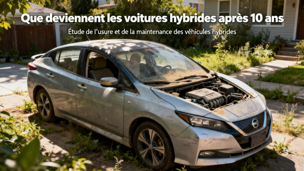 Que deviennent les voitures hybrides après 10 ans with text