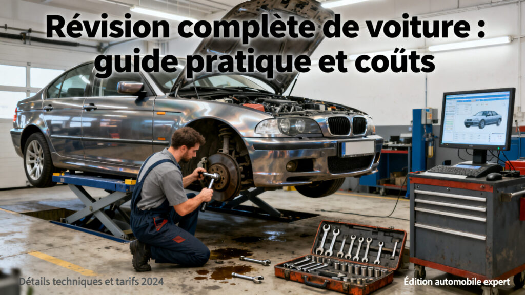 Révision complète de voiture : guide pratique et coûts with text