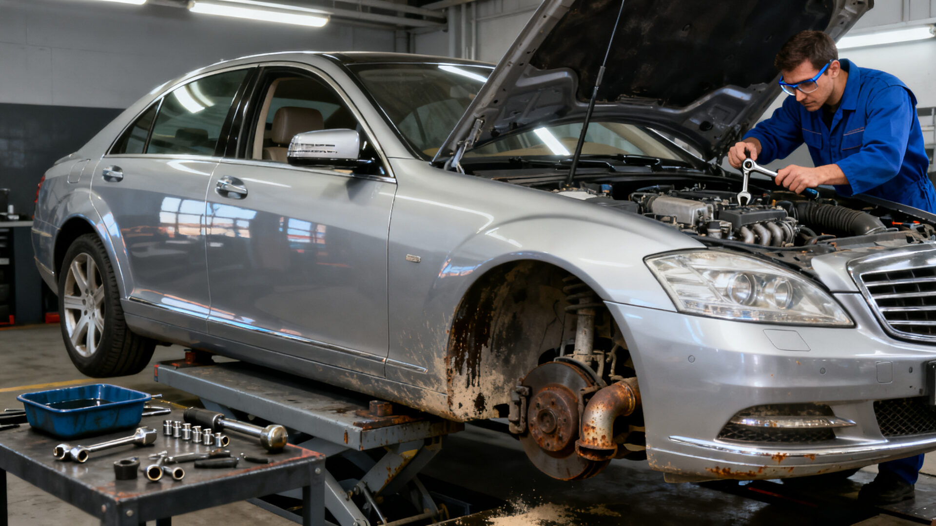 Révision complète de voiture : guide pratique et coûts without any text