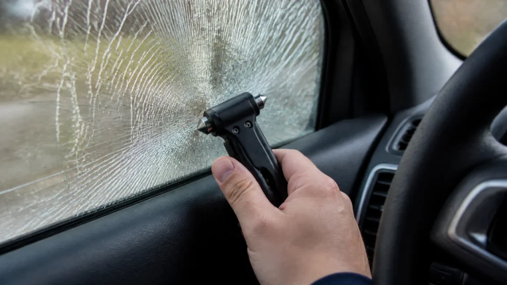 Is a car window breaker mandatory in France?