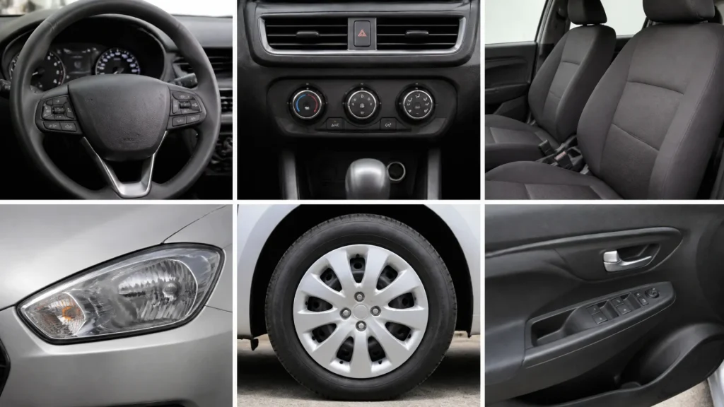 Standard equipment on a car: definition, options and verification